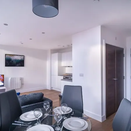Stayzeni, Alexandra Rise Manchester Lovely 1 Bed Exterior photo